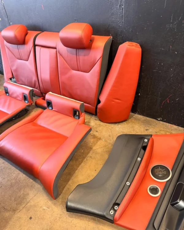 BMW E92 M3 Fox Red Interior - Image 2