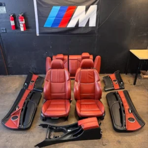 BMW E92 M3 Fox Red Interior
