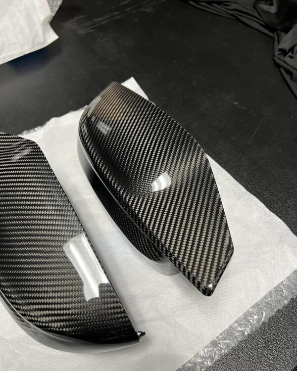 BMW M3 G80 / G82 M4 & G87 M2 Carbon Fiber Mirror Cap replacements - Image 3