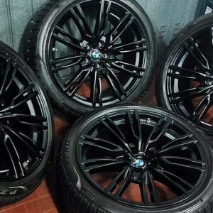 Original wheels BMW M sport from 19 complete winter tires Pirelli pressure sensors