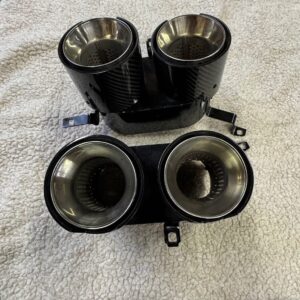 BMW M850ix  Carbon Finer 2x Twin Tips G14 G15 G16