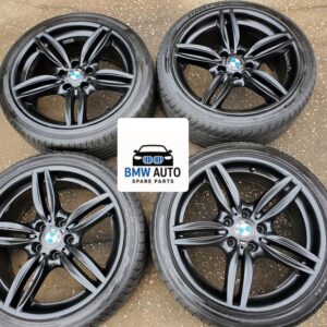19 inch M sport F10 5 series wheels 5x120. No cracks bends or welds. Really good 235/40/19 tires