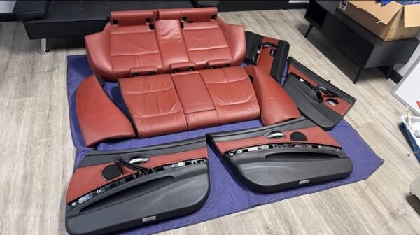 E90 M3 Fox Red Interior