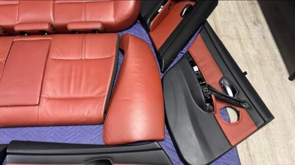 E90 M3 Fox Red Interior - Image 5