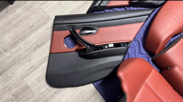 E90 M3 Fox Red Interior - Image 3