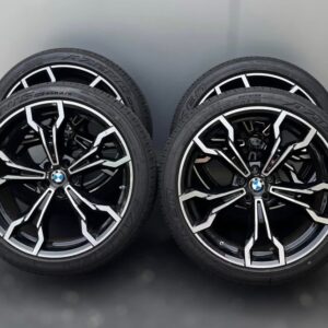 Up for sale is a lightly used set of BMW F97 X3M OEM 765m wheels with Falken Azenis FK460 Ultra High Performance All Season tires   These wheels were take-off’s from a new X3M with the Falken tires mounted this past spring. This set-up has approximately 2500 miles.