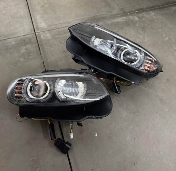 E92 Headlights LED Pre-LCI Blacked Out