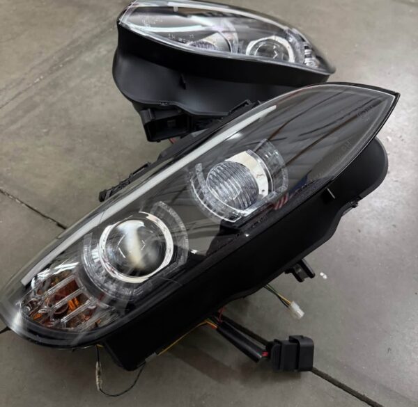 E92 Headlights LED Pre-LCI Blacked Out - Image 3