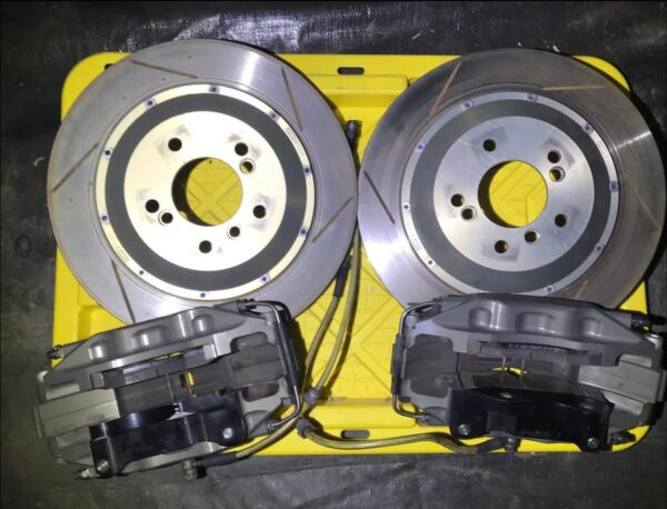 Stoptech Trophy 4-Piston 355x32 Rear BBK for BMW e46 M3 - Image 3