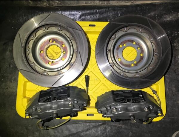 Stoptech Trophy 4-Piston 355x32 Rear BBK for BMW e46 M3