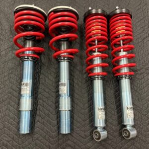 For Sale BMW E39 H&R RSS coilovers Complete set of H&R RSS Coilovers including OE top mounts front and rear for BMW E39. These are complete and ready to bolt in. No need to disassemble existing units. Approximately 1500 miles on the clock; these are like new.  These have stainless inverted mono-tubes up front and stainless mono-tubes out back. They are height adjustable. Upper mounts/bearings are all OEM/OE and brand new.
