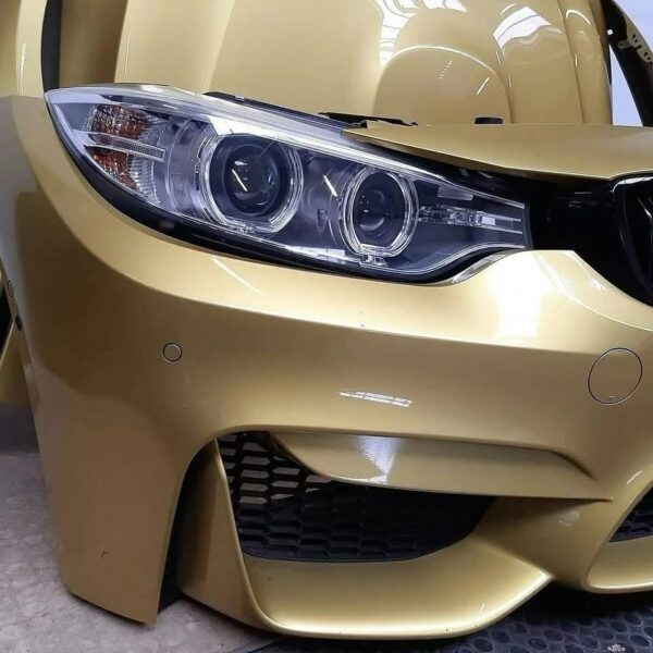 BMW M4 F82 F83 KIT MUSATA FRONTALE COMPLETA Austin Gelb Metallic ( B67 ) BRAND NEW - Image 3