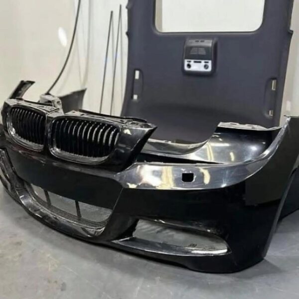 Attention E90 owners❗️  •E90 LCI Msport Front Bumper •E90 Msport 328i/330i Rear Bumper  •E90 Black Headliner Set Complete (Pillars/Sunroof Shade Not Pictured)  •E90 Shadowline Trim Set - Image 3