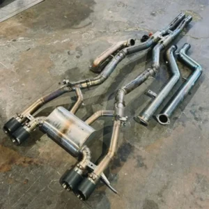 r44 titanium catback exhaust.