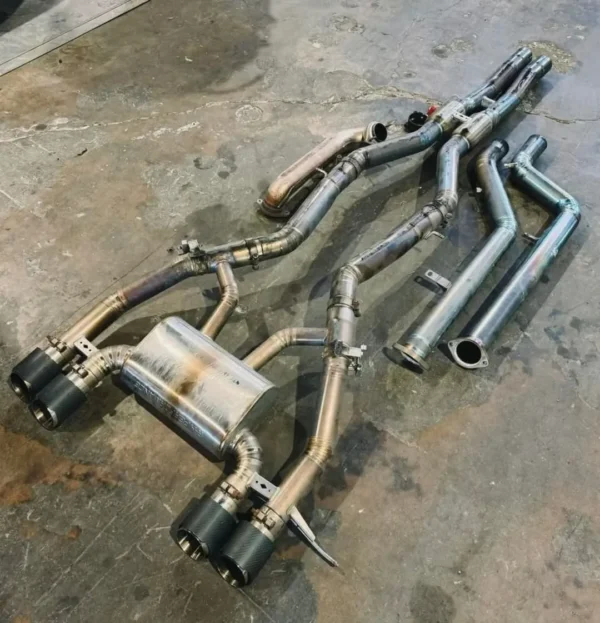 r44 titanium catback exhaust.