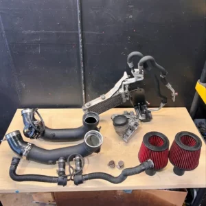 BMW E9X N54 335i Aftermarket Mods ✅Aluminum Chargepipe W/BOV  Aluminum Chargepipe W/Diverter valves Oil Cooler Retrofit CTS Turbo Dual Cone Intakes