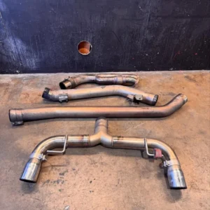 N54 335i VRSF Race Exhaust   Has race muffler and midpipe! Easy direct swap!  Fits 2007-2010 335i with the N54! Last video shows what it sounds like with catless downpipes!