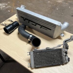 Got some goodies for n54!Vrsf intake cones Burger Motorsport Cowls Chargpipe/ HKS BOV  Intercooler