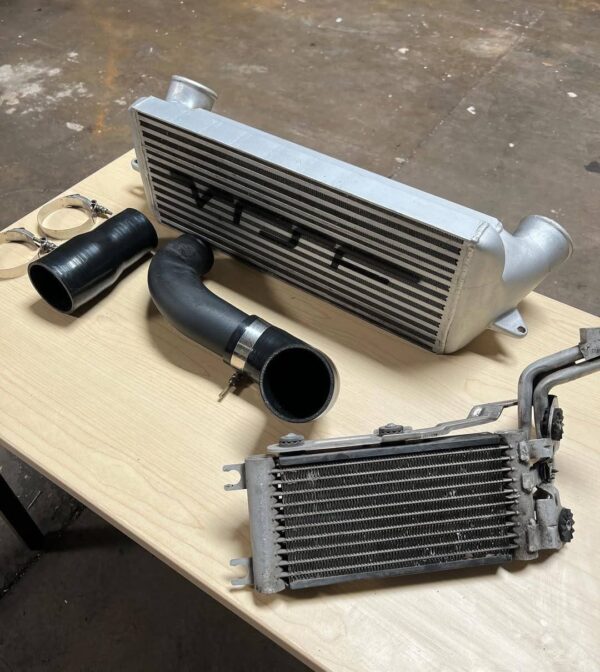 Got some goodies for n54!Vrsf intake cones Burger Motorsport Cowls Chargpipe/ HKS BOV  Intercooler