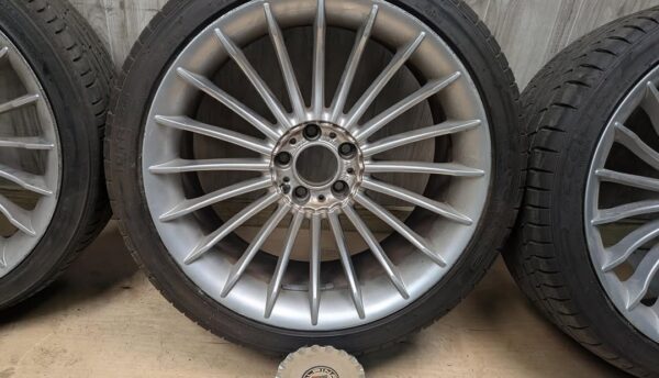 BBS Alpina B7 Wheels SET   •Front-21x8.5 ET25  •Rear-21x10 ET41 •Minor Curb Rash  •Center Cap Bent   SKU 40565 - Image 5