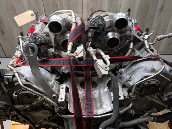 N63TU3 Long Block COMPLETE  Came off G05 X5 M50i  •82K Miles •Check Last Photo For Compression  •AWD •30 Day Warranty SKU 35600 - Image 5