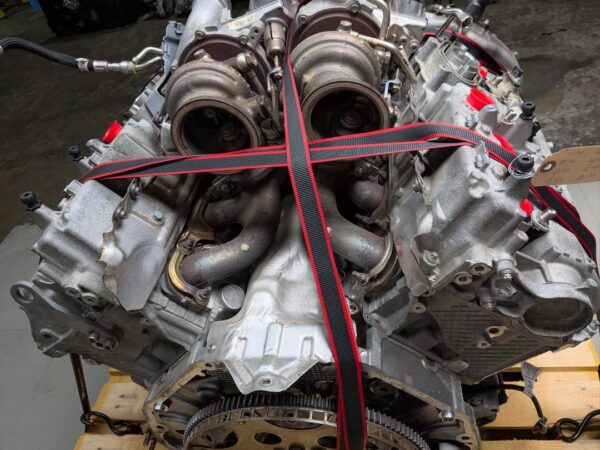 N63TU3 Long Block COMPLETE  Came off G05 X5 M50i  •82K Miles •Check Last Photo For Compression  •AWD •30 Day Warranty SKU 35600 - Image 4
