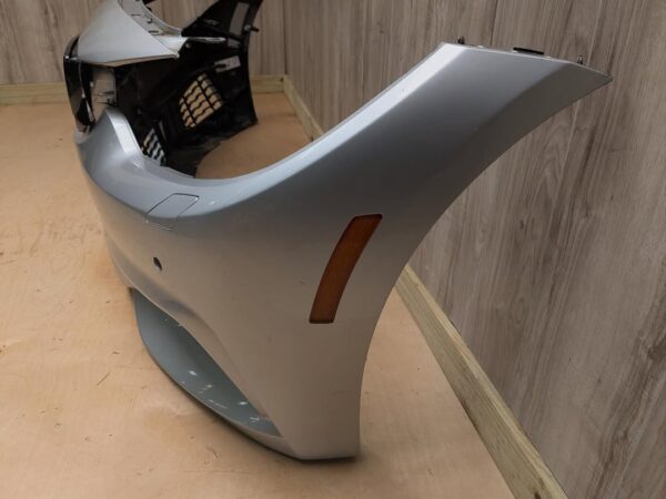F32 M Sport Front Bumper   •Fits F32/F33/F36  •W/ Grilles  •Silver A83 •Dent & Paint Cracks  SKU 38962 - Image 3
