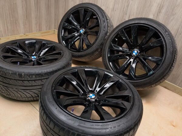 F16 X6 Wheels Star Spoke Style 491 SET   •20”x10/11  •F15/F16 X5/X6  •Curb rash present! SKU 35440 - Image 4