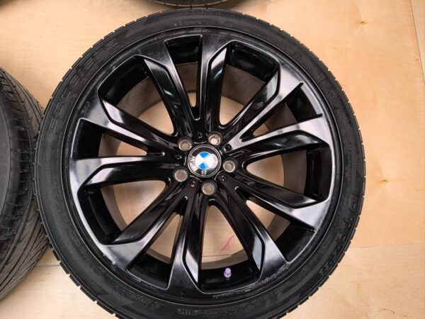 F16 X6 Wheels Star Spoke Style 491 SET   •20”x10/11  •F15/F16 X5/X6  •Curb rash present! SKU 35440 - Image 5