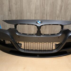 F30 M Sport Front Bumper  •Complete  •Includes Lip  •Includes Fog Lights SKU #35456