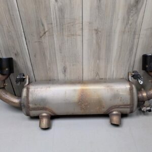 G42 M240i Muffler Exhaust   •W/ Aftermarket Carbon Fiber Tips  SKU 35603