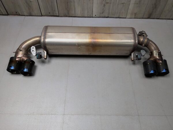 G42 M240i Muffler Exhaust   •W/ Aftermarket Carbon Fiber Tips  SKU 35603 - Image 10