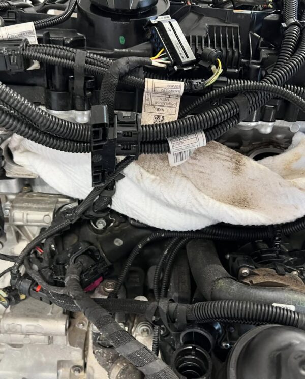 B46 RWD Complete Engine Assembly   •Complete with Accessories  •Ran & Drove  •Compression #s 210-200-208-205 •89,00 Miles  •30 Day Guarantee - Image 7