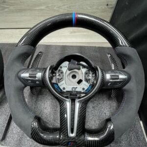 F8x style steering wheel  Will fit f3x and f8x We also have F8x style for E Chassis. Plug and Play!!!