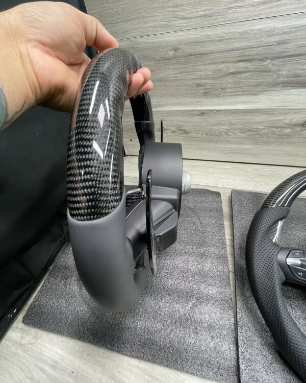 F8x style steering wheel  Will fit f3x and f8x We also have F8x style for E Chassis. Plug and Play!!! - Image 6