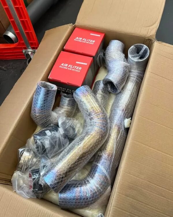 Titanium front mount air intakes for the G8X Titanium Front Mounts